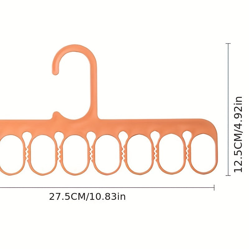 2pcs 9 Hole Clothes Hanger Organizer Space Saving Hanger for Stores