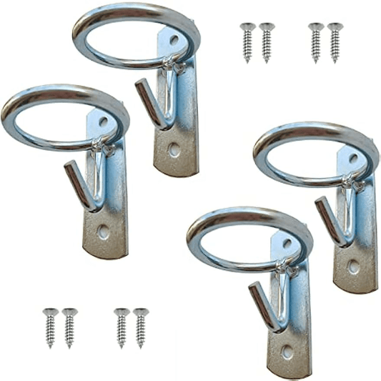 4 pack Horse Feed Bucket Hook Water Bucket Holder Stall Stable Supplies