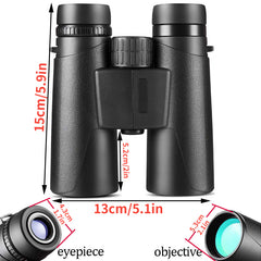 High Power 10x42 Ultra HD BAK4 Binoculars