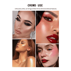 Vegan Matte Blush Palette High Pigment Long Lasting Smooth & Soft