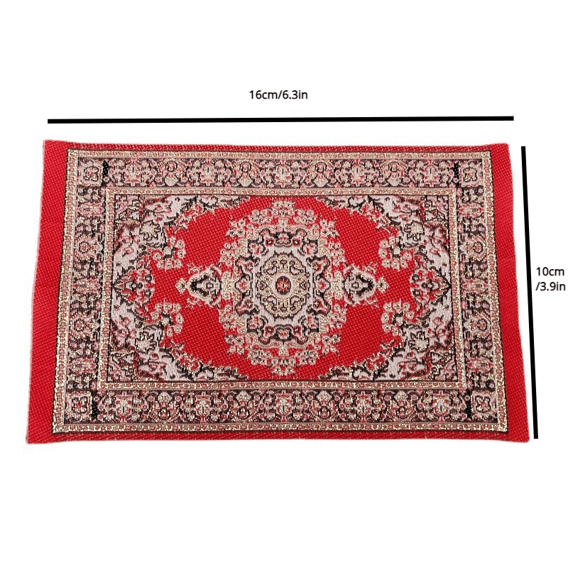 T&uuml;rkiye Carpet Woven Floor Mat for Doll House Scene Shooting Props