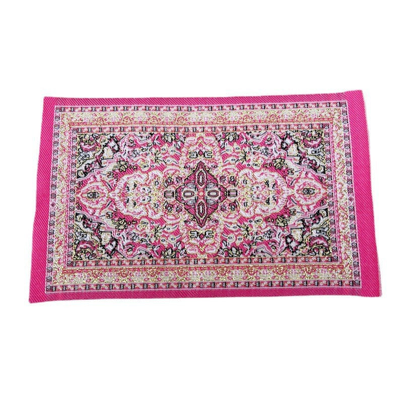 T&uuml;rkiye Carpet Woven Floor Mat for Doll House Scene Shooting Props