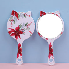 Adorable Hand Mirror Compact Portable Cosmetic Touch Up Mirror