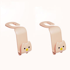2pcs Creative Car Hooks Hidden Car Interior Accessories