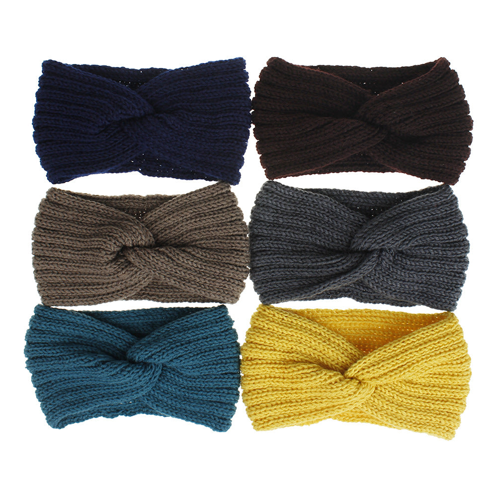Knit Winter Headband Ear Protection Soft Hairbands