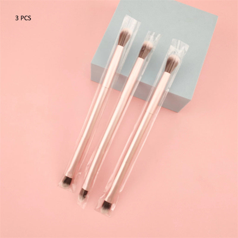 Double Head Makeup Brush Eye shadow Brush Soft Synthetic Hairs