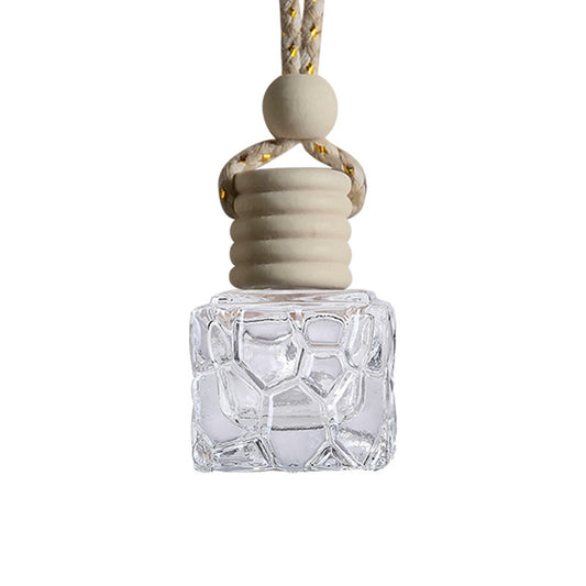 10ML Water Cube Car Perfume Bottle Pendant
