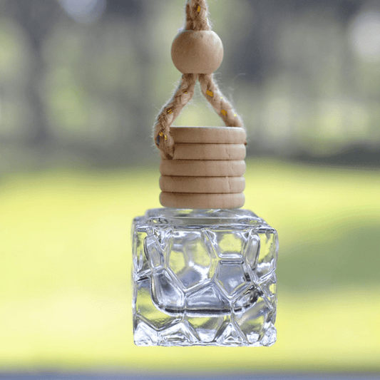 10ML Water Cube Car Perfume Bottle Pendant