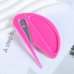 5pcs Rubber Band Mini Letter Remover Paper Cutter Hair Removal Artifact
