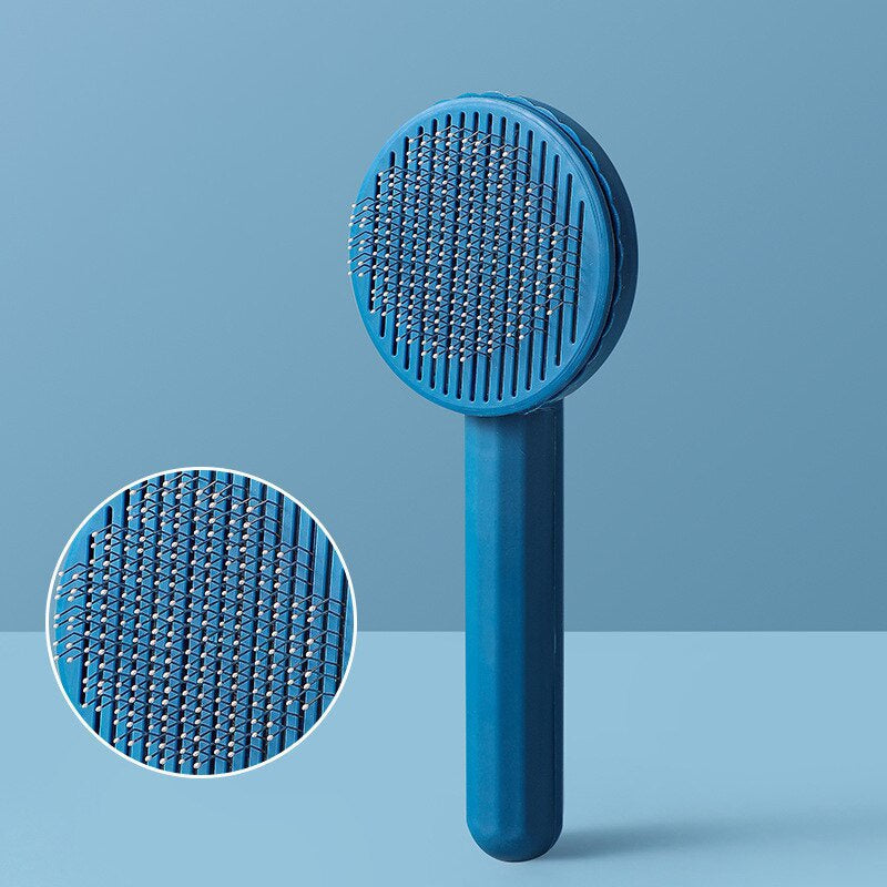 Pet Grooming Comb for Dogs Cats Hair Remover Slicker Brush