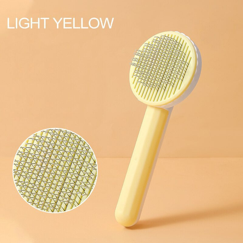 Pet Grooming Comb for Dogs Cats Hair Remover Slicker Brush