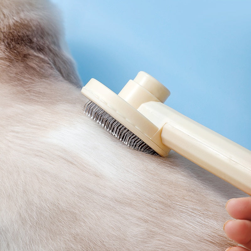 Pet Grooming Comb for Dogs Cats Hair Remover Slicker Brush