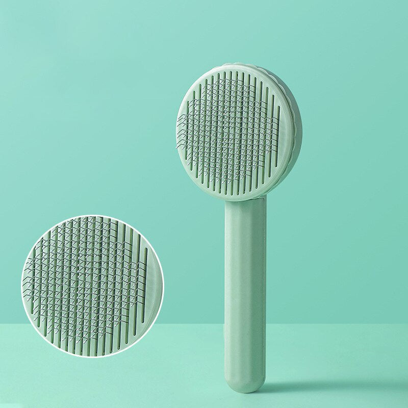 Pet Grooming Comb for Dogs Cats Hair Remover Slicker Brush