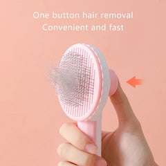 Pet Grooming Comb for Dogs Cats Hair Remover Slicker Brush