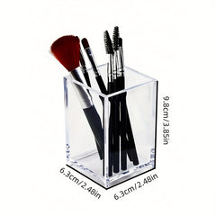 Transparent Acrylic Pen Holder for Desktop Organization