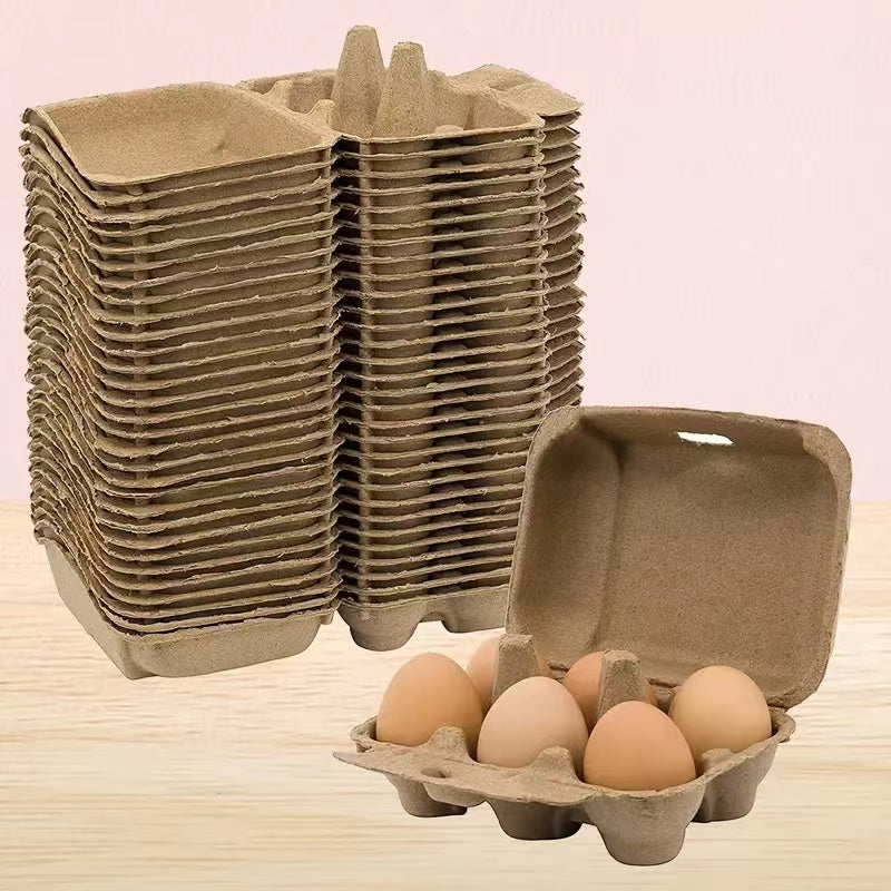 Eco-Friendly Pulp Egg Packaging Box 120Pcs