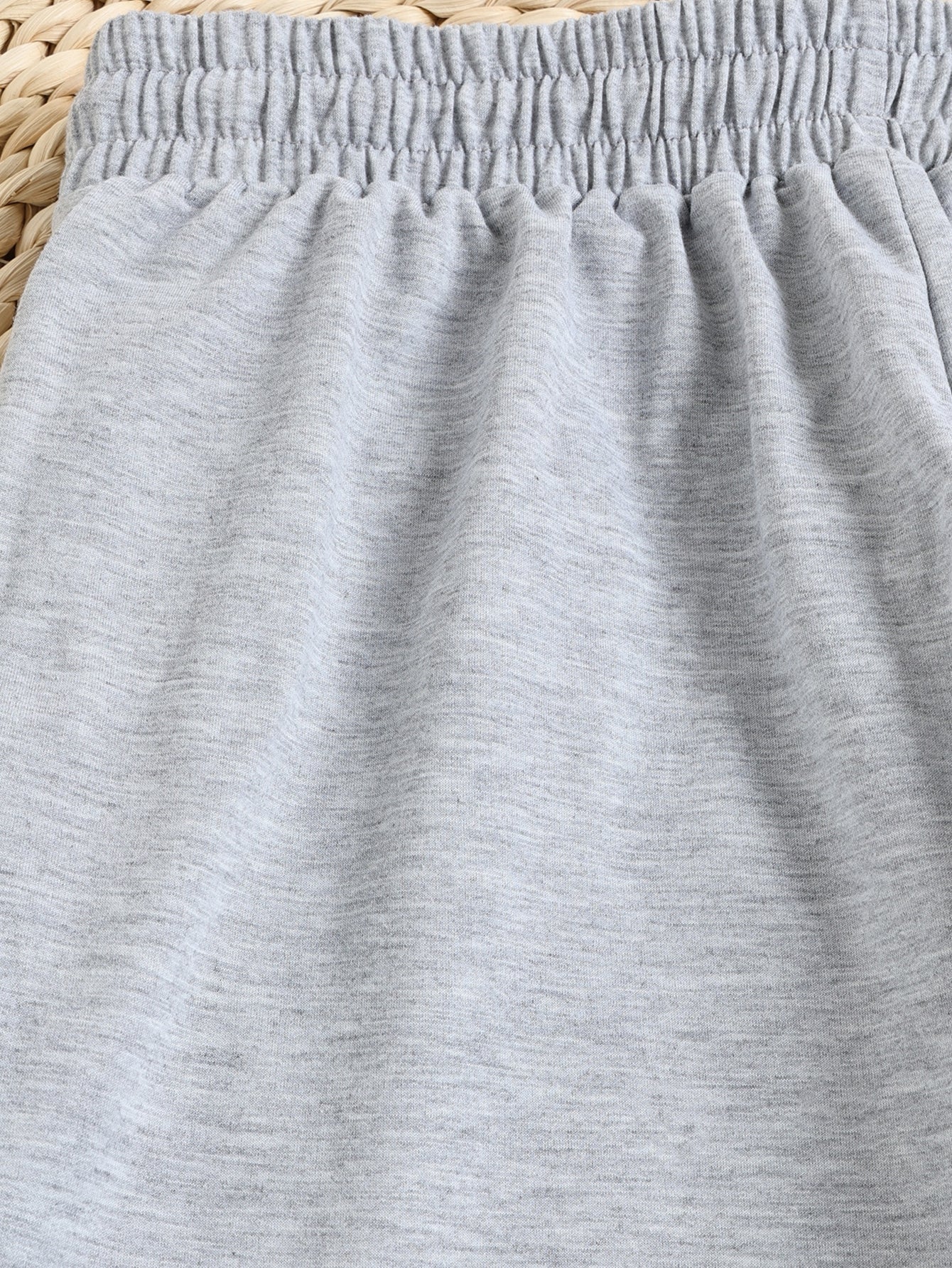 Dragonfly Print Elastic Drawstring Shorts with Pockets