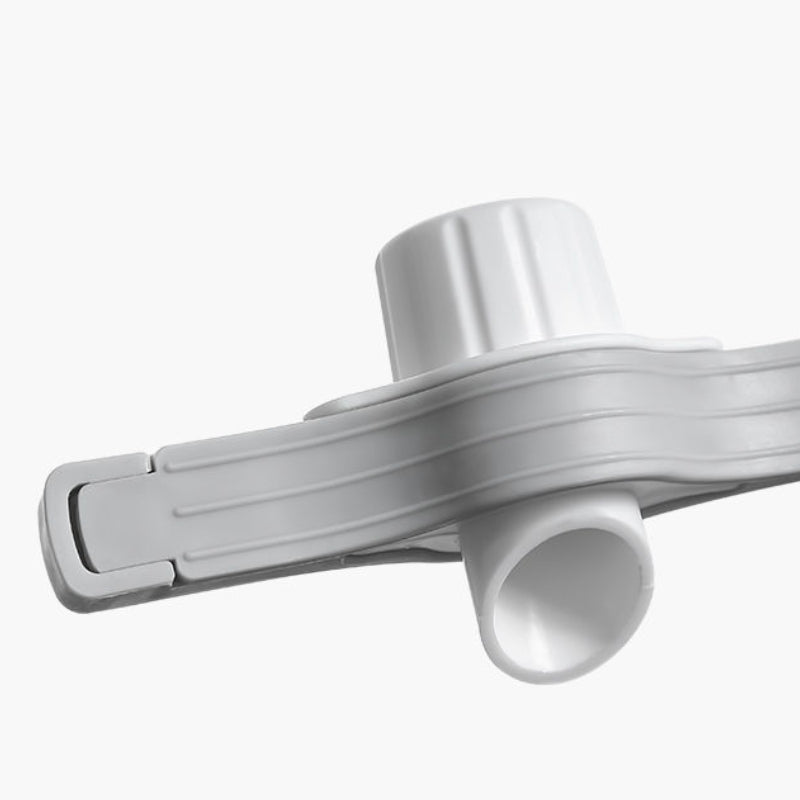 2pcs Food Sealing Clips With Nozzle Milk Powder Snack Clip