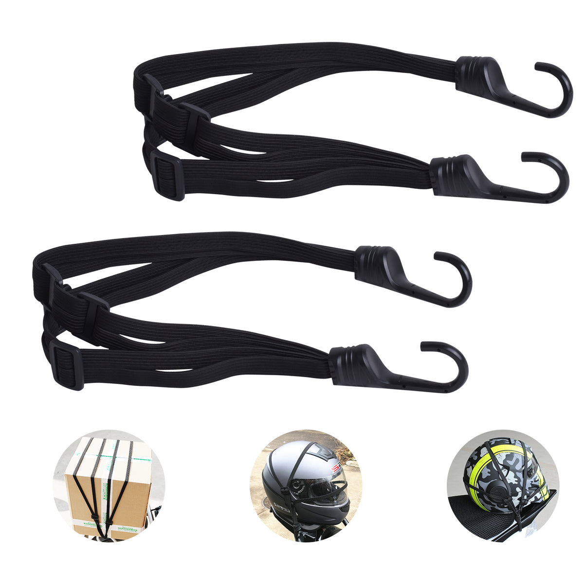 2pcs Bicycle Tension Belt for Motorcycle Helmet