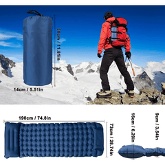 Self Inflating Camping Mattress with Pillow Lightweight Camping Mat