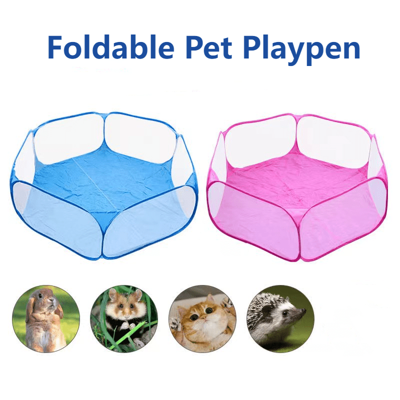 Portable Small Animal Playpen for Guinea Pigs Rabbits