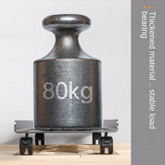 Desktop Computer Host Holder Base Telescopic Bracket Chassis Tray Pulley
