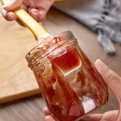 Jam Spatula with Soft Rubber Scraper and Bottle Opener