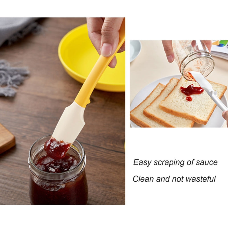 Jam Spatula with Soft Rubber Scraper and Bottle Opener