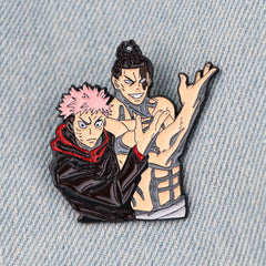 Anime Character Enamel Badges Brooches For Men Lapel Pins