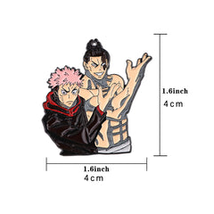 Anime Character Enamel Badges Brooches For Men Lapel Pins