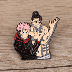 Anime Character Enamel Badges Brooches For Men Lapel Pins