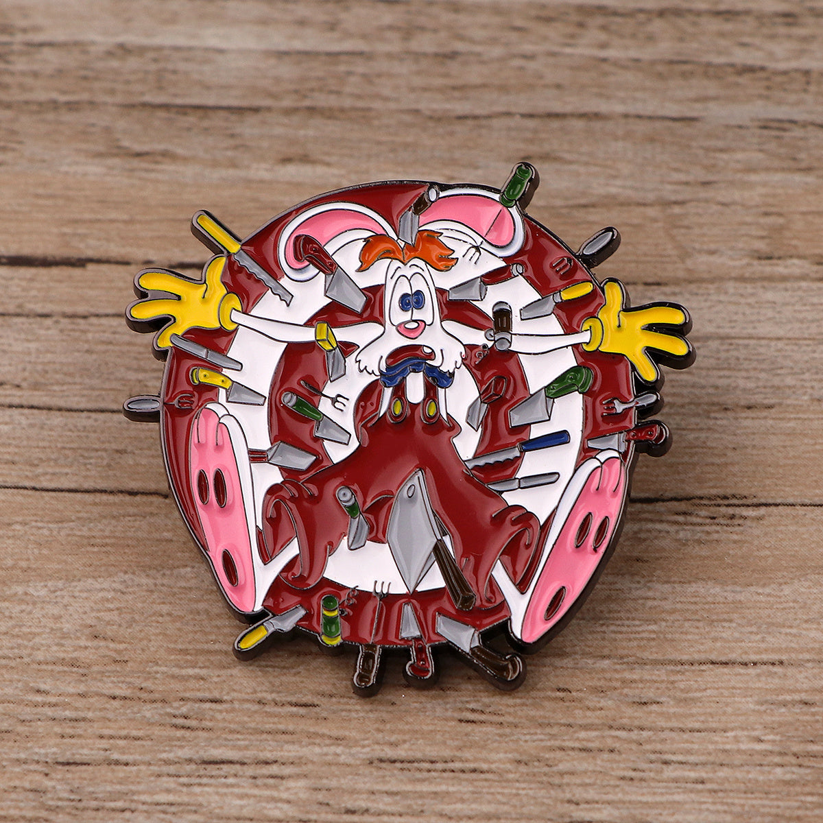 Chicken Enamel Lapel Pins Brooches For Backpacks Jackets Hats