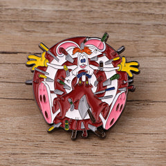 Chicken Enamel Lapel Pins Brooches For Backpacks Jackets Hats