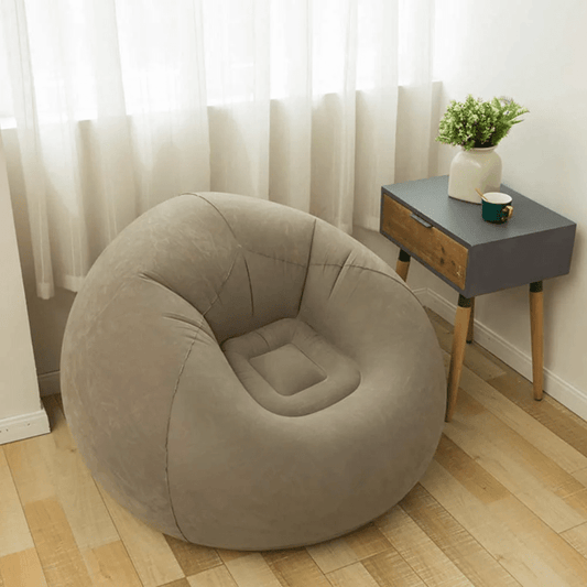 Beanless Inflatable Chair Air Sofa Outdoor Lazy Sofa Chair Washable Couch