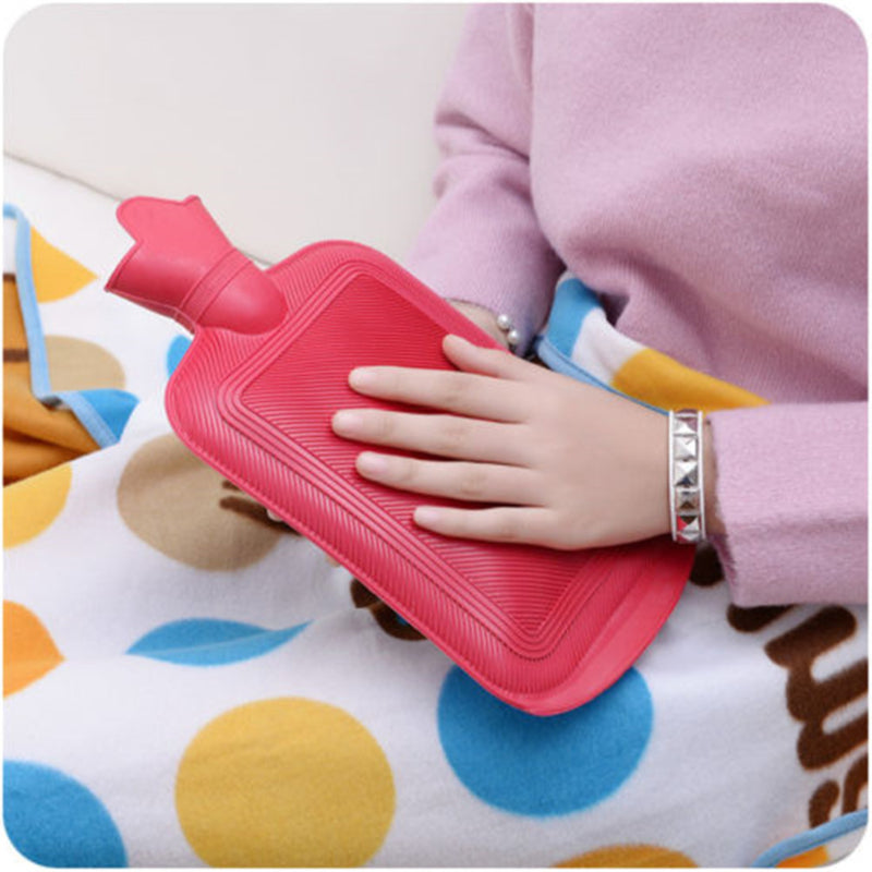 1750ml Portable Rubber Winter Warm Heat Reusable Hot Water Bottles Hand Warmer