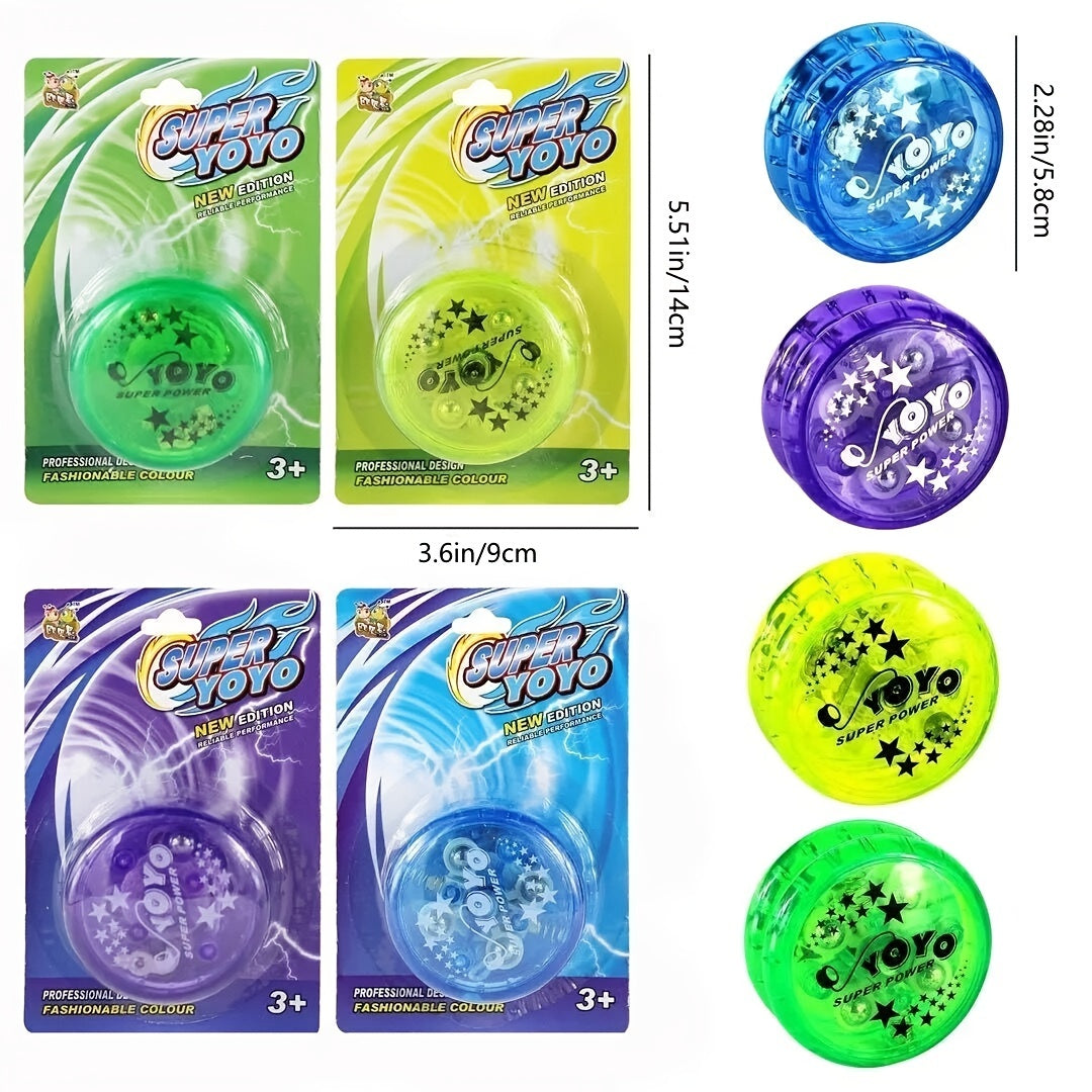 Glitter Yoyo Toys for Boys & Girls