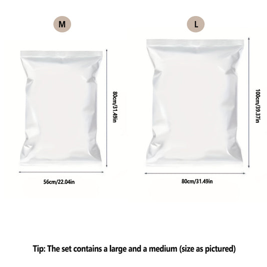 2pcs Travel Vacuum Storage Bag for Luggage