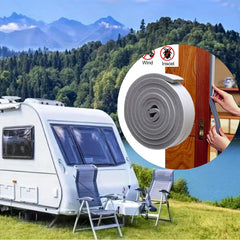 2M Door Window Sealing Strips Sound Proof Foam Back Tape Dust-proof Strip