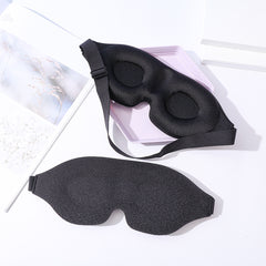3D Contoured Eye Mask with Adjustable Strap