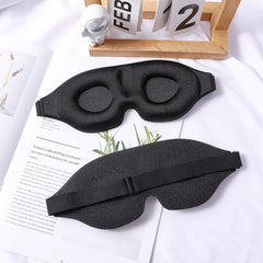 3D Contoured Eye Mask with Adjustable Strap