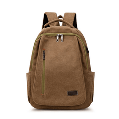 Vintage Canvas School Bag for Travel and School