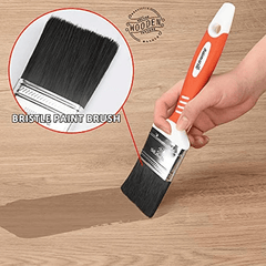 3pcs Flat Paint Brush Set 2.54x2.54x3.2.54x5.08cm