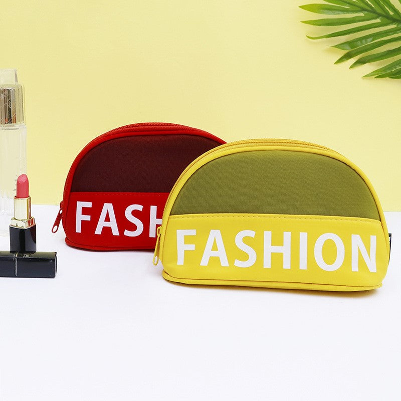 Mesh Cosmetic Pouch Zipper Makeup Bag