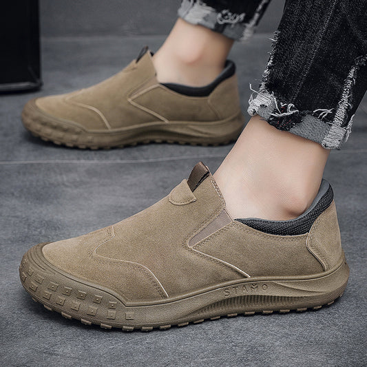 Men's Vintage Slip On Loafers Outdoor Shoes
