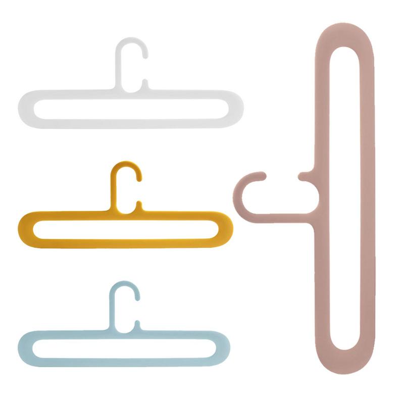 3pcs Non Slip Clothes Hangers for Skirts Jeans Dresses