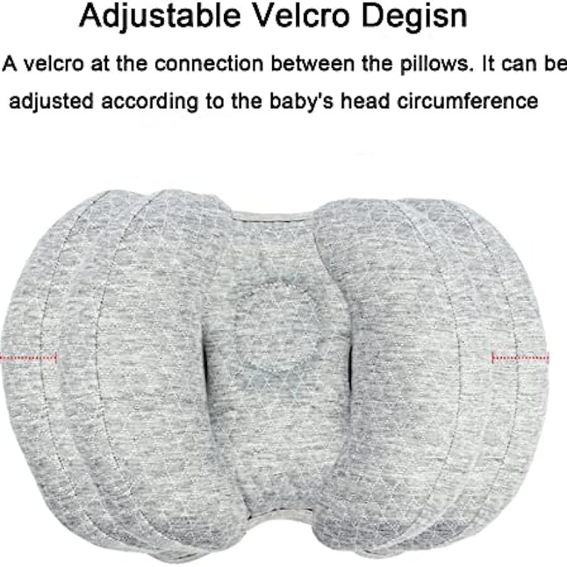 Adjustable Baby Travel Pillow, Banana Shape Neck Head Support, Car