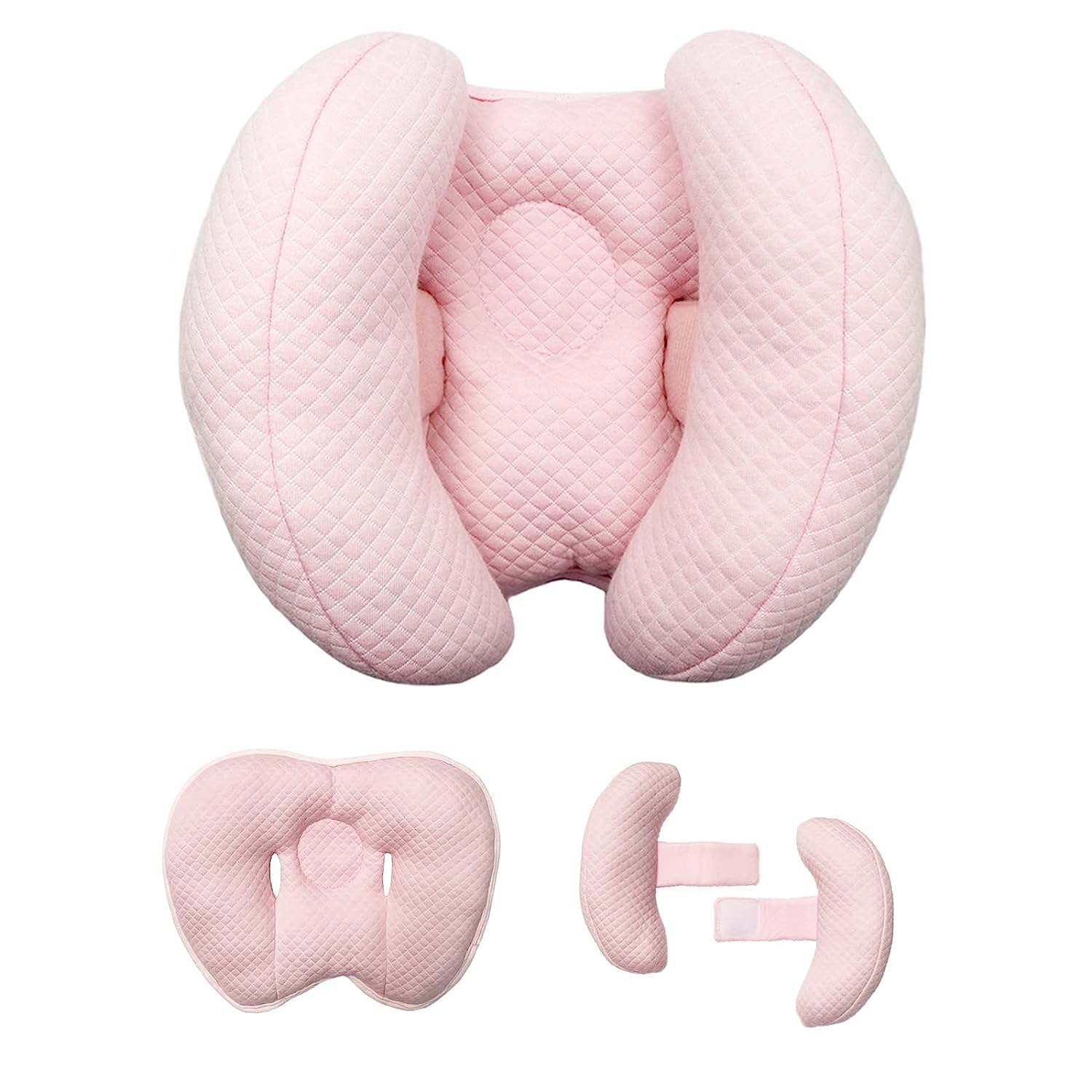 Adjustable Baby Travel Pillow, Banana Shape Neck Head Support, Car