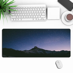 Starry Sky Gaming Mouse Pad Large Mouse Mat Keyboard Stitched Edges