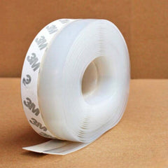 1m Windproof Silicone Sealing Strip for Door, Transparent Bar, Waterproof
