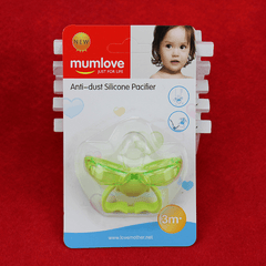 Thumb Pacifier with Auto Closing & Dust-proof Silicone Mouthpiece